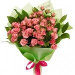 Букет кущових троянд - image-0